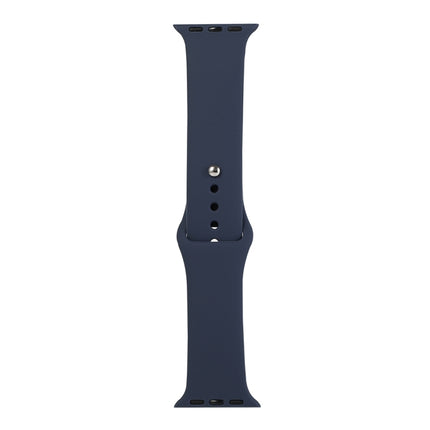 Silicone Watch Replacement Strap, Short Section (female), For Apple Watch Series 8&7 41mm / SE 2&6&SE&5&4 40mm / 3&2&1 38mm, For Apple Watch Ultra 49mm / Series 8&7 45mm / SE 2&6&SE&5&4 44mm / 3&2&1 42mm