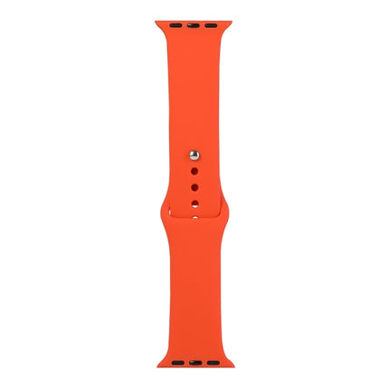 Silicone Watch Replacement Strap, Short Section (female), For Apple Watch Series 8&7 41mm / SE 2&6&SE&5&4 40mm / 3&2&1 38mm, For Apple Watch Ultra 49mm / Series 8&7 45mm / SE 2&6&SE&5&4 44mm / 3&2&1 42mm