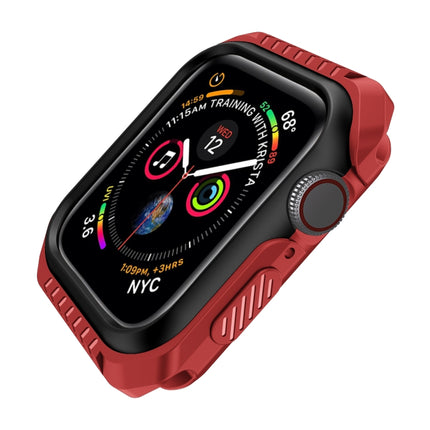 Shockproof Two Color Protective Case, For Apple Watch Series Series 3 & 2 & 1 42mm, For Apple Watch Series 6 & SE & 5 & 4 44mm - DealBuddy