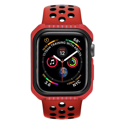 Shockproof Two Color Protective Case, For Apple Watch Series Series 3 & 2 & 1 42mm, For Apple Watch Series 6 & SE & 5 & 4 44mm - DealBuddy