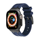For Apple Watch 6 44mm / Black Blue