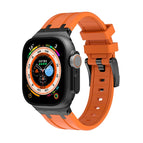 For Apple Watch 42mm / Black Orange