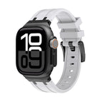 For Apple Watch Series 10 42mm / Black White