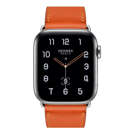 Replacement Leather Strap Watchband, For Apple Watch Series 7 41mm / 6 & SE & 5 & 4 40mm / 3 & 2 & 1 38mm, For Apple Watch Series 7 45mm / 6 & SE & 5 & 4 44mm / 3 & 2 & 1 42mm - DealBuddy