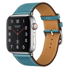 Replacement Leather Strap Watchband, For Apple Watch Series 7 41mm / 6 & SE & 5 & 4 40mm / 3 & 2 & 1 38mm, For Apple Watch Series 7 45mm / 6 & SE & 5 & 4 44mm / 3 & 2 & 1 42mm - DealBuddy
