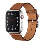 For Apple Watch Series 7 45mm / 6 & SE & 5 & 4 44mm / 3 & 2 & 1 42mm / Brown