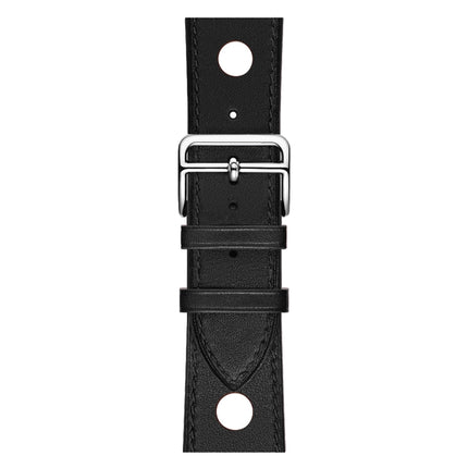 Leather Three Holes Replacement Strap Watchband, For Apple Watch Series 8&7 41mm / SE 2&6&SE&5&4 40mm / 3&2&1 38mm, For Apple Watch Series 7 45mm / 6 & SE & 5 & 4 44mm / 3 & 2 & 1 42mm, For Apple Watch Series 7 41mm / 6 & SE & 5 & 4 40mm / 3 & 2 & 1 38... - DealBuddy