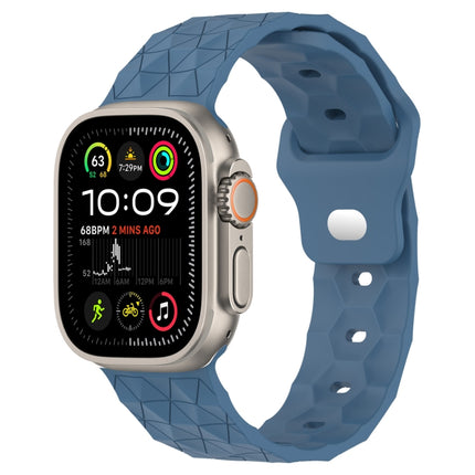 Football Texture Silicone Watch Band, For Apple Watch Ultra 2 49mm, For Apple Watch 9 45mm, For Apple Watch 9 41mm, For Apple Watch Ultra 49mm - DealBuddy
