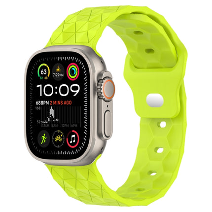Football Texture Silicone Watch Band, For Apple Watch Ultra 2 49mm, For Apple Watch 9 45mm, For Apple Watch 9 41mm, For Apple Watch Ultra 49mm - DealBuddy
