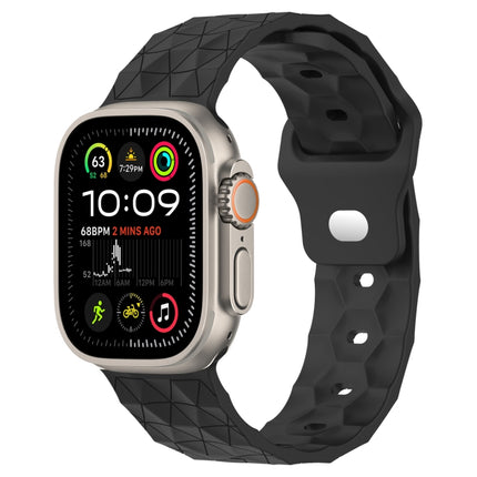 Football Texture Silicone Watch Band, For Apple Watch Ultra 2 49mm, For Apple Watch 9 45mm, For Apple Watch 9 41mm, For Apple Watch Ultra 49mm - DealBuddy