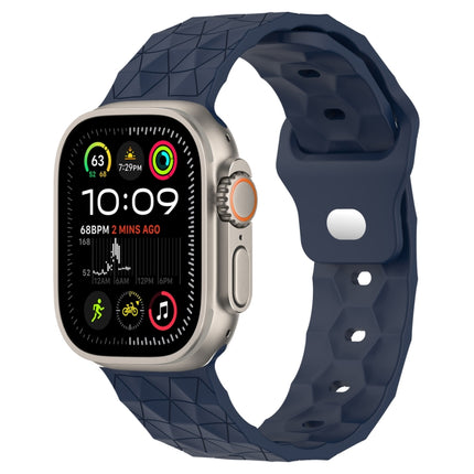 Football Texture Silicone Watch Band, For Apple Watch Ultra 2 49mm, For Apple Watch 9 45mm, For Apple Watch 9 41mm, For Apple Watch Ultra 49mm - DealBuddy