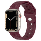 Football Texture Silicone Watch Band, For Apple Watch 8 41mm, For Apple Watch 8 45mm, For Apple Watch SE 2022 40mm, For Apple Watch SE 2022 44mm - DealBuddy