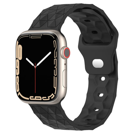 Football Texture Silicone Watch Band, For Apple Watch 8 41mm, For Apple Watch 8 45mm, For Apple Watch SE 2022 40mm, For Apple Watch SE 2022 44mm - DealBuddy