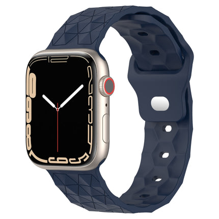 Football Texture Silicone Watch Band, For Apple Watch 8 41mm, For Apple Watch 8 45mm, For Apple Watch SE 2022 40mm, For Apple Watch SE 2022 44mm - DealBuddy
