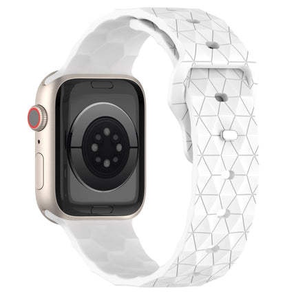 Football Texture Silicone Watch Band, For Apple Watch 7 41mm, For Apple Watch 7 45mm, For Apple Watch SE 40mm, For Apple Watch SE 44mm - DealBuddy