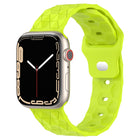 Football Texture Silicone Watch Band, For Apple Watch 7 41mm, For Apple Watch 7 45mm, For Apple Watch SE 40mm, For Apple Watch SE 44mm - DealBuddy