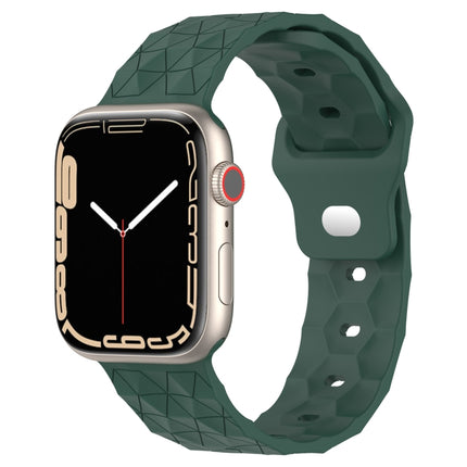 Football Texture Silicone Watch Band, For Apple Watch 6 40mm, For Apple Watch 6 44mm, For Apple Watch 5 44mm, For Apple Watch 5 40mm - DealBuddy