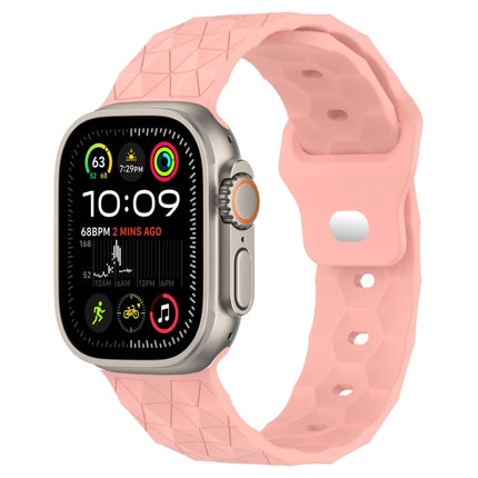 Football Texture Silicone Watch Band, For Apple Watch Ultra 2 49mm, For Apple Watch 9 45mm, For Apple Watch 9 41mm, For Apple Watch Ultra 49mm - DealBuddy