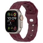 For Apple Watch Ultra 2 49mm / Wine Red