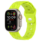 Football Texture Silicone Watch Band, For Apple Watch Ultra 2 49mm, For Apple Watch 9 45mm, For Apple Watch 9 41mm, For Apple Watch Ultra 49mm - DealBuddy
