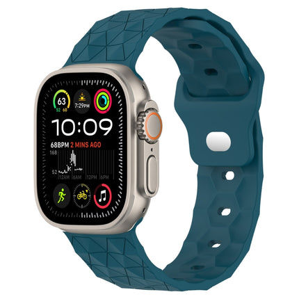 Football Texture Silicone Watch Band, For Apple Watch Ultra 2 49mm, For Apple Watch 9 45mm, For Apple Watch 9 41mm, For Apple Watch Ultra 49mm - DealBuddy