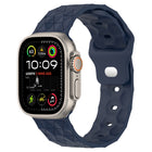 Football Texture Silicone Watch Band, For Apple Watch Ultra 2 49mm, For Apple Watch 9 45mm, For Apple Watch 9 41mm, For Apple Watch Ultra 49mm - DealBuddy
