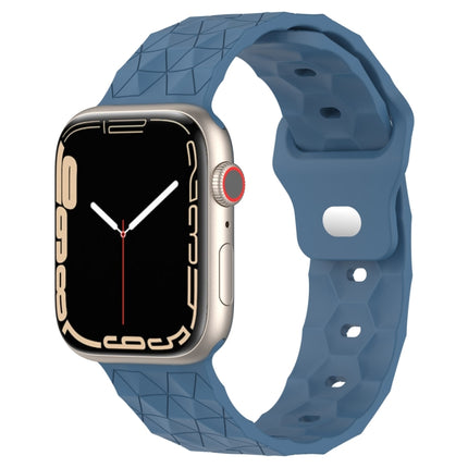 Football Texture Silicone Watch Band, For Apple Watch Ultra 2 49mm, For Apple Watch 9 45mm, For Apple Watch 9 41mm, For Apple Watch Ultra 49mm - DealBuddy