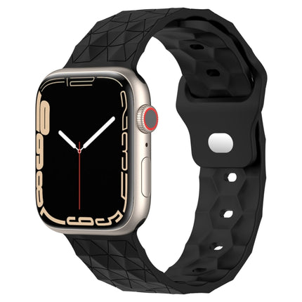 Football Texture Silicone Watch Band, For Apple Watch Ultra 2 49mm, For Apple Watch 9 45mm, For Apple Watch 9 41mm, For Apple Watch Ultra 49mm - DealBuddy