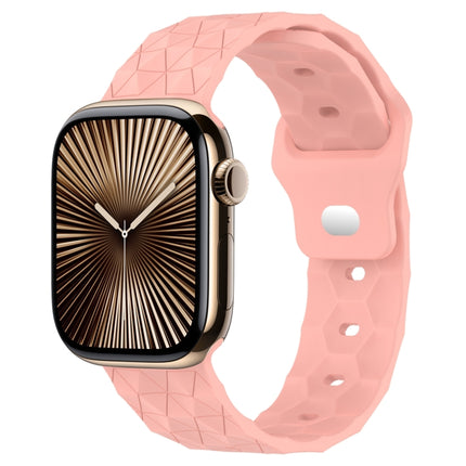 Football Texture Silicone Watch Band, For Apple Watch Series 10 46mm, For Apple Watch Series 10 42mm, For Apple Watch SE 2023 44mm, For Apple Watch SE 2023 40mm - DealBuddy