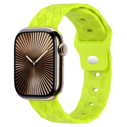 Football Texture Silicone Watch Band, For Apple Watch Series 10 46mm, For Apple Watch Series 10 42mm, For Apple Watch SE 2023 44mm, For Apple Watch SE 2023 40mm - DealBuddy