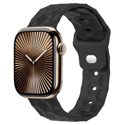 Football Texture Silicone Watch Band, For Apple Watch Series 10 46mm, For Apple Watch Series 10 42mm, For Apple Watch SE 2023 44mm, For Apple Watch SE 2023 40mm - DealBuddy