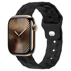 Football Texture Silicone Watch Band, For Apple Watch Series 10 46mm, For Apple Watch Series 10 42mm, For Apple Watch SE 2023 44mm, For Apple Watch SE 2023 40mm - DealBuddy