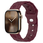 Football Texture Silicone Watch Band, For Apple Watch Series 10 46mm, For Apple Watch Series 10 42mm, For Apple Watch SE 2023 44mm, For Apple Watch SE 2023 40mm - DealBuddy
