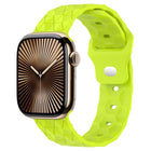 Football Texture Silicone Watch Band, For Apple Watch Series 10 46mm, For Apple Watch Series 10 42mm, For Apple Watch SE 2023 44mm, For Apple Watch SE 2023 40mm - DealBuddy