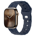 Football Texture Silicone Watch Band, For Apple Watch Series 10 46mm, For Apple Watch Series 10 42mm, For Apple Watch SE 2023 44mm, For Apple Watch SE 2023 40mm - DealBuddy