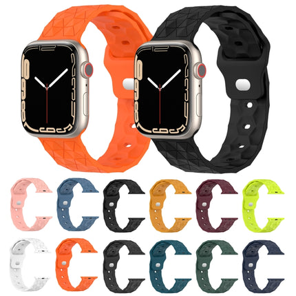 Football Texture Silicone Watch Band, For Apple Watch 6 40mm, For Apple Watch 6 44mm, For Apple Watch 5 44mm, For Apple Watch 5 40mm - DealBuddy