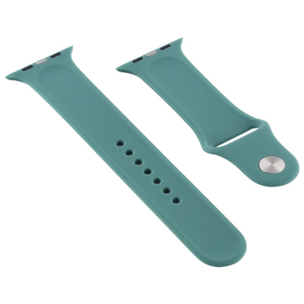 Silicone Watch Replacement Strap, Long Section (Men), For Apple Watch Series 8&7 41mm / SE 2&6&SE&5&4 40mm / 3&2&1 38mm, For Apple Watch Ultra 49mm / Series 8&7 45mm / SE 2&6&SE&5&4 44mm / 3&2&1 42mm - DealBuddy