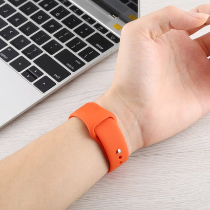 Silicone Watch Replacement Strap, Short Section (Female), For Apple Watch Series 8&7 41mm / SE 2&6&SE&5&4 40mm / 3&2&1 38mm, For Apple Watch Ultra 49mm / Series 8&7 45mm / SE 2&6&SE&5&4 44mm / 3&2&1 42mm - DealBuddy