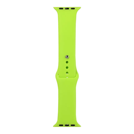 Silicone Watch Replacement Strap, Short Section (Female), For Apple Watch Series 8&7 41mm / SE 2&6&SE&5&4 40mm / 3&2&1 38mm, For Apple Watch Ultra 49mm / Series 8&7 45mm / SE 2&6&SE&5&4 44mm / 3&2&1 42mm - DealBuddy