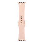 Silicone Watch Replacement Strap, Short Section (Female), For Apple Watch Series 8&7 41mm / SE 2&6&SE&5&4 40mm / 3&2&1 38mm, For Apple Watch Ultra 49mm / Series 8&7 45mm / SE 2&6&SE&5&4 44mm / 3&2&1 42mm - DealBuddy