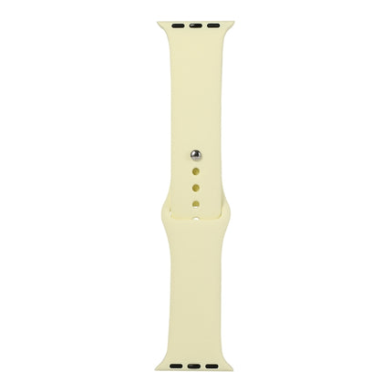 Silicone Watch Replacement Strap, Short Section (Female), For Apple Watch Series 8&7 41mm / SE 2&6&SE&5&4 40mm / 3&2&1 38mm, For Apple Watch Ultra 49mm / Series 8&7 45mm / SE 2&6&SE&5&4 44mm / 3&2&1 42mm - DealBuddy