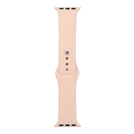 Silicone Watch Replacement Strap, Short Section (Female), For Apple Watch Series 8&7 41mm / SE 2&6&SE&5&4 40mm / 3&2&1 38mm, For Apple Watch Ultra 49mm / Series 8&7 45mm / SE 2&6&SE&5&4 44mm / 3&2&1 42mm - DealBuddy