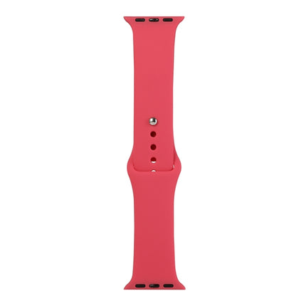 Silicone Watch Replacement Strap, Short Section (Female), For Apple Watch Series 8&7 41mm / SE 2&6&SE&5&4 40mm / 3&2&1 38mm - DealBuddy
