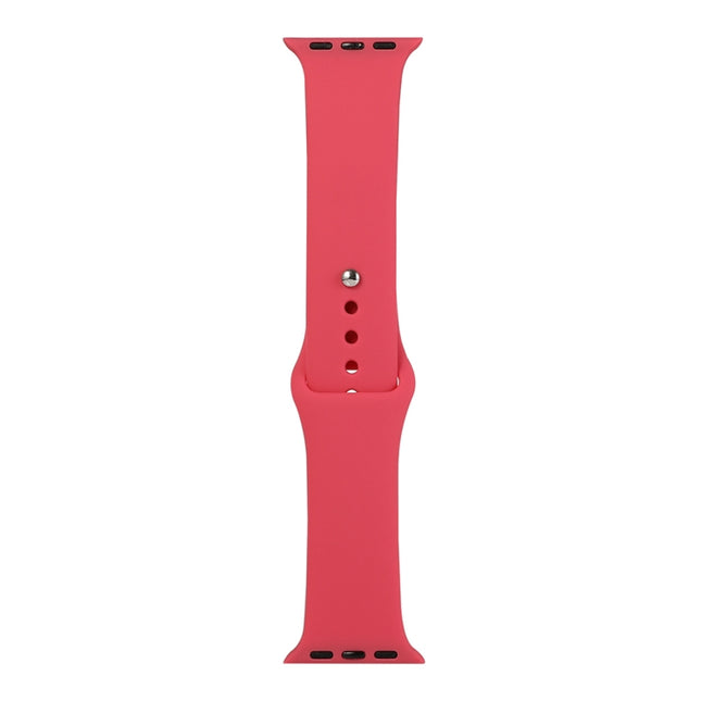 Silicone Watch Replacement Strap, Short Section (Female), For Apple Watch Series 8&7 41mm / SE 2&6&SE&5&4 40mm / 3&2&1 38mm - DealBuddy