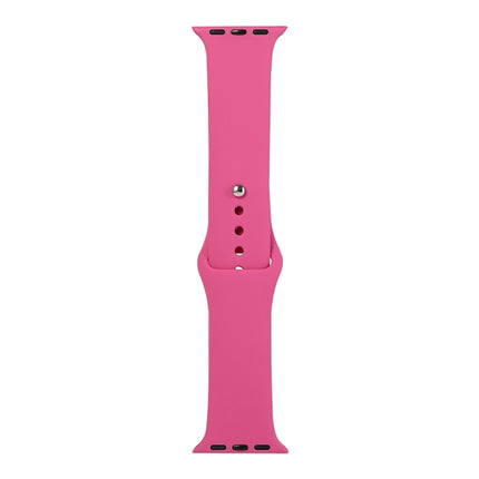 Silicone Watch Replacement Strap, Short Section (Female), For Apple Watch Series 8&7 41mm / SE 2&6&SE&5&4 40mm / 3&2&1 38mm - DealBuddy
