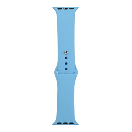 Silicone Watch Replacement Strap, Short Section (Female), For Apple Watch Series 8&7 41mm / SE 2&6&SE&5&4 40mm / 3&2&1 38mm - DealBuddy