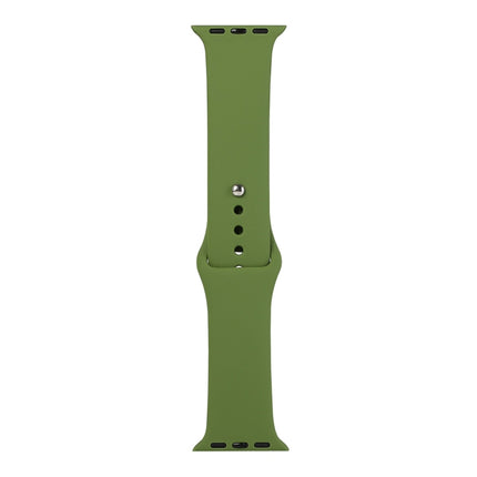 Silicone Watch Replacement Strap, Short Section (Female), For Apple Watch Series 8&7 41mm / SE 2&6&SE&5&4 40mm / 3&2&1 38mm - DealBuddy