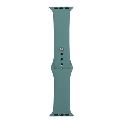 Silicone Watch Replacement Strap, Short Section (Female), For Apple Watch Series 8&7 41mm / SE 2&6&SE&5&4 40mm / 3&2&1 38mm - DealBuddy