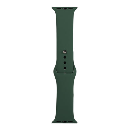 Silicone Watch Replacement Strap, Short Section (Female), For Apple Watch Series 8&7 41mm / SE 2&6&SE&5&4 40mm / 3&2&1 38mm - DealBuddy
