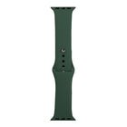 Silicone Watch Replacement Strap, Short Section (Female), For Apple Watch Series 8&7 41mm / SE 2&6&SE&5&4 40mm / 3&2&1 38mm - DealBuddy